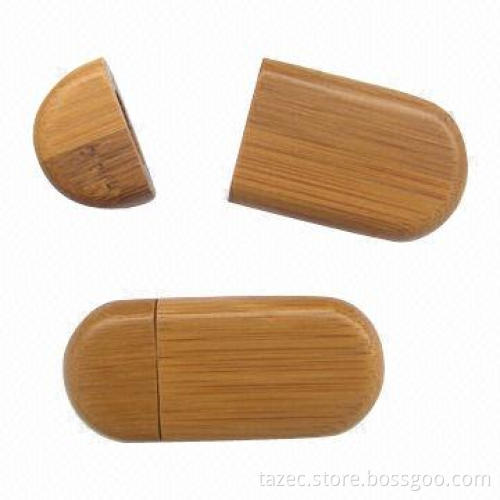 Wooden or Bamboo USB Flash Drive with 6Mbps Reading Speed and 20 to 90% Operating Humidity
